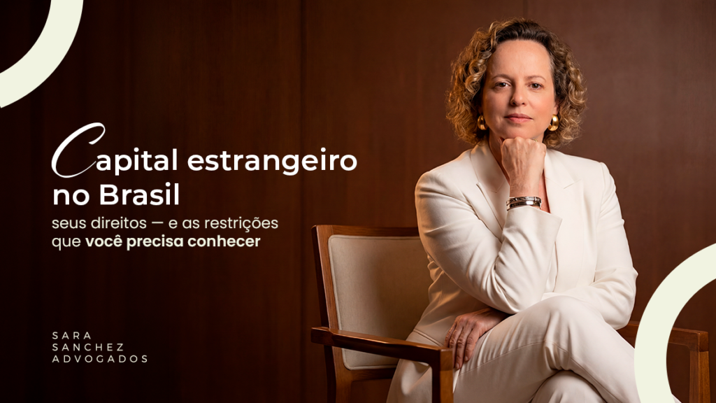 Investidor estrangeiro analisando oportunidades e restrições legais no Brasil